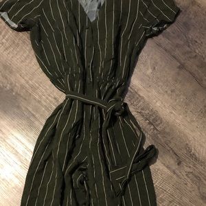 Striped Jumpsuit Size Small